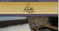 Desktop Screenshot of gullafuneral.com